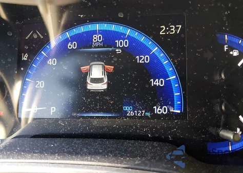 2022 Toyota Corolla Cross Xle z USA, uszkodzony, nr VIN 7MUDAAAG2NV026660